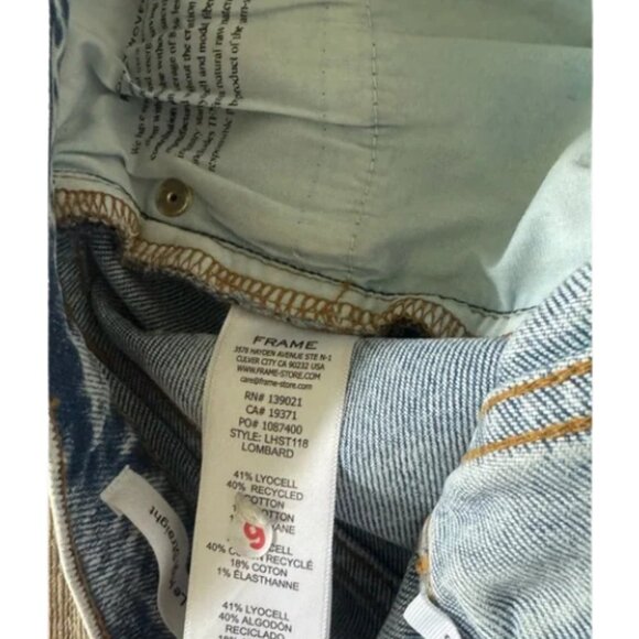 Frame "Le High Rise Straight" Denim - Picture 7 of 7